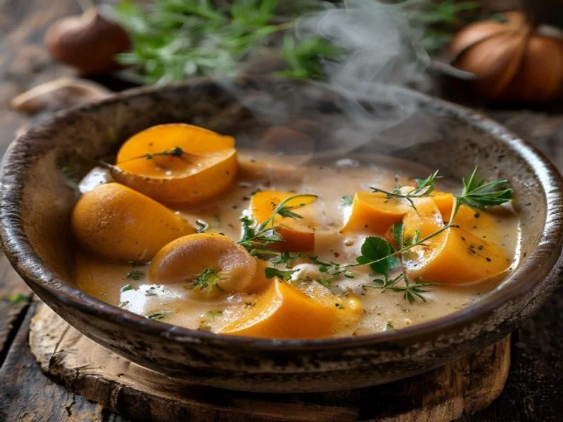 Velouté de butternut aux noisettes