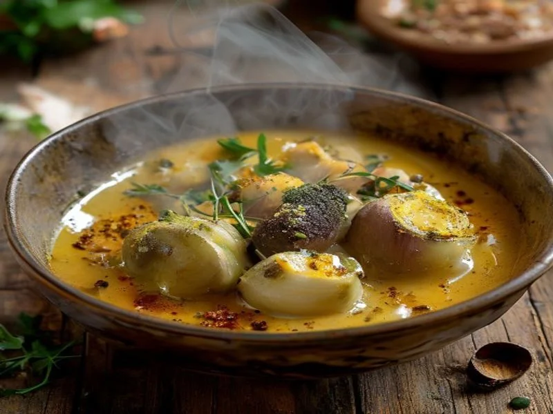 Velouté de chou-fleur au curcuma
