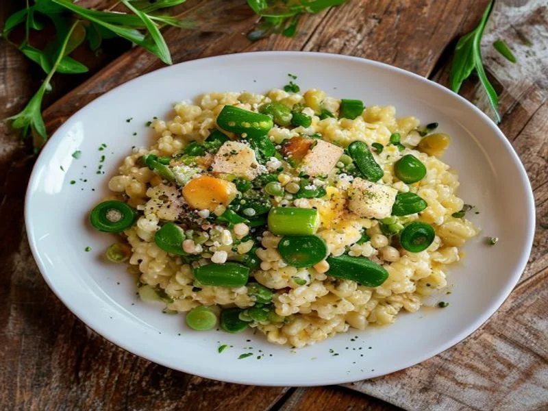Risotto aux asperges vertes