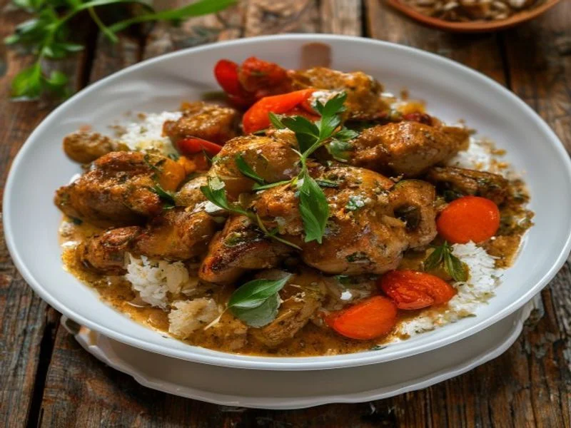 Curry indien (poulet ou agneau)