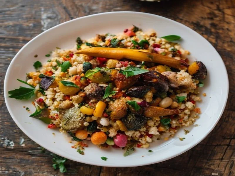 Couscous aux légumes & poulet