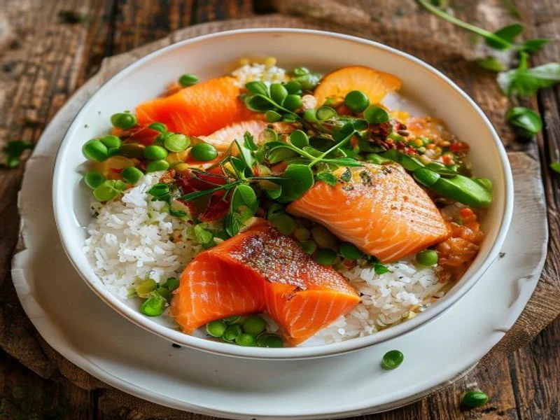 Bowl saumon mariné