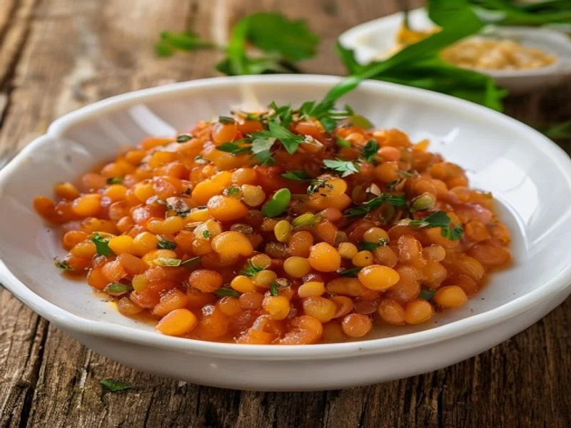 Dhal de lentilles corail coco