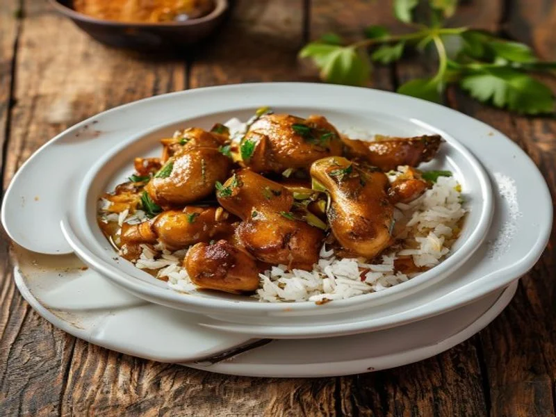 Poulet curry coco