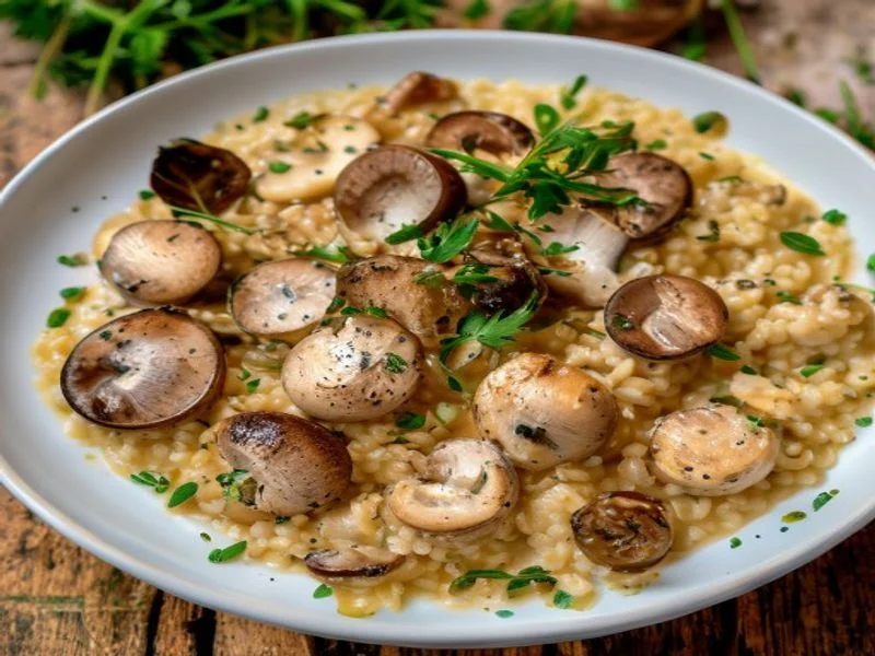 Risotto aux 3 champignons