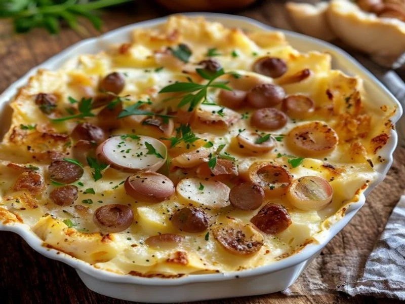 Tartiflette légumes-reblochon (sans lardons)