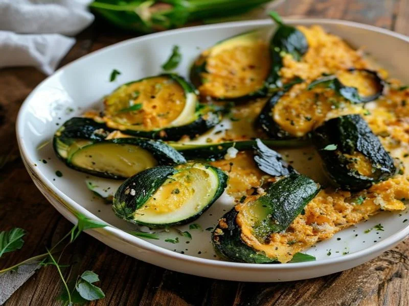 Courgettes farcies boulgour-féta (sans viande)