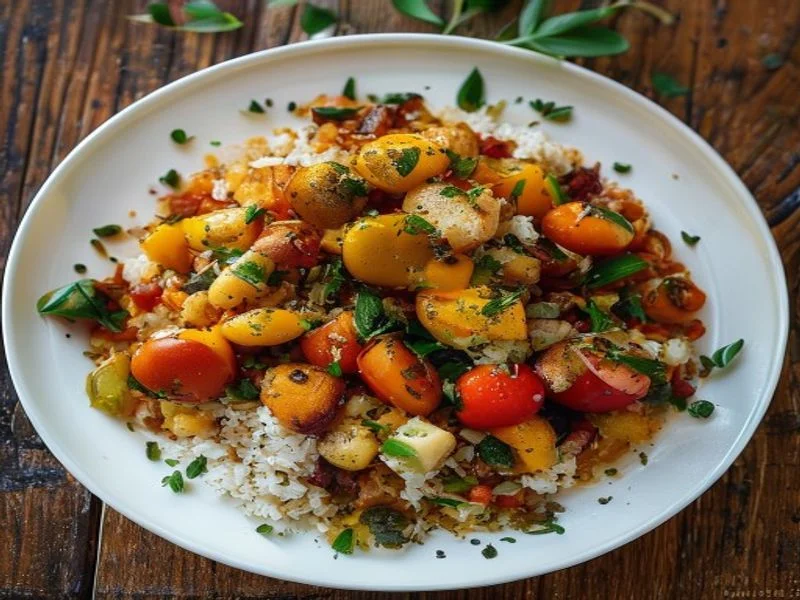 Paëlla légumes & artichauts