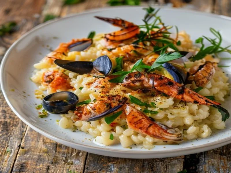 Risotto aux fruits de mer