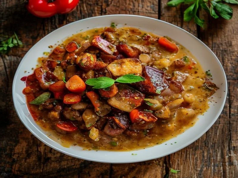 Goulash végétarien (paprika)
