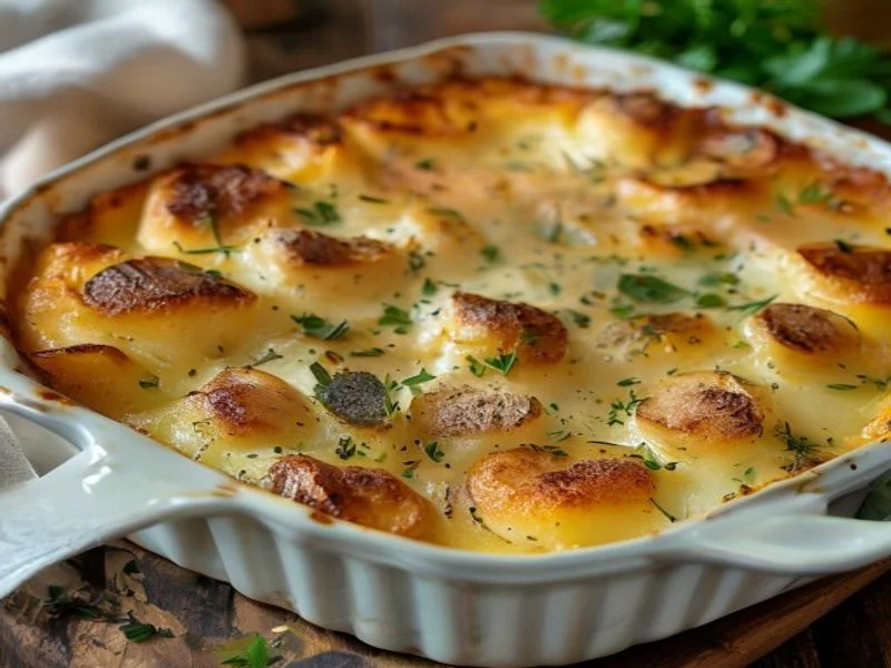 Gratin dauphinois (vraies pommes de terre)