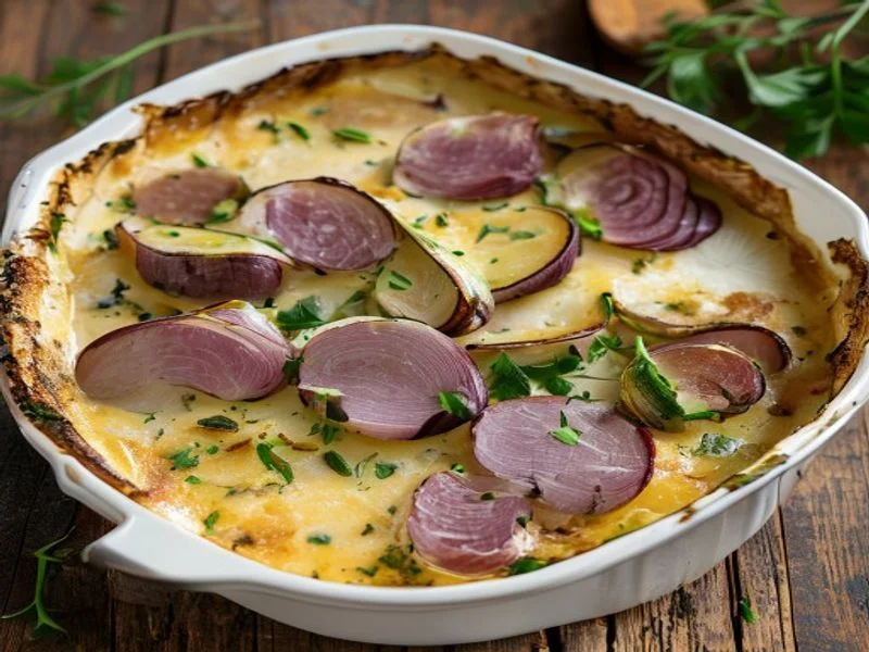 Endives au jambon-béchamel gratinées