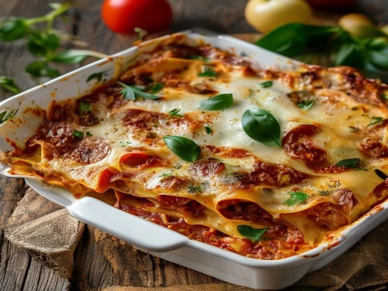 Lasagnes à la bolognaise