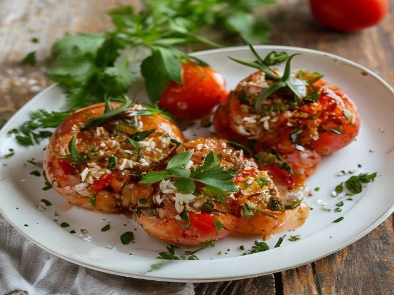 Tomates farcies à la viande