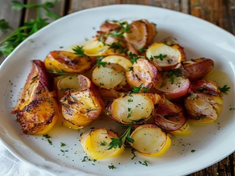 Pommes de terre farcies au reblochon