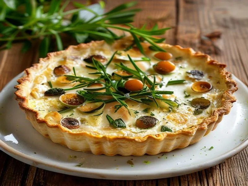 Quiche aux poireaux