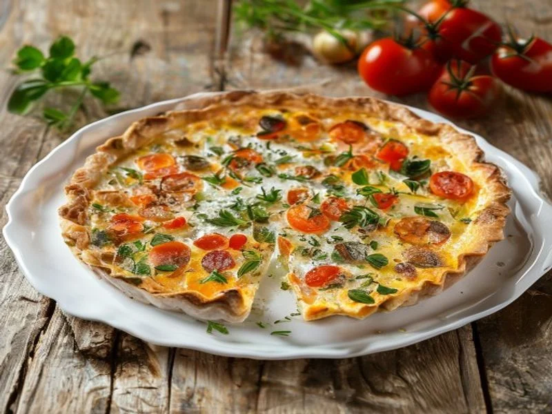 Quiche thon-tomates